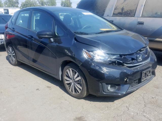 3HGGK5H89FM715706 - 2015 HONDA FIT EX BLACK photo 1