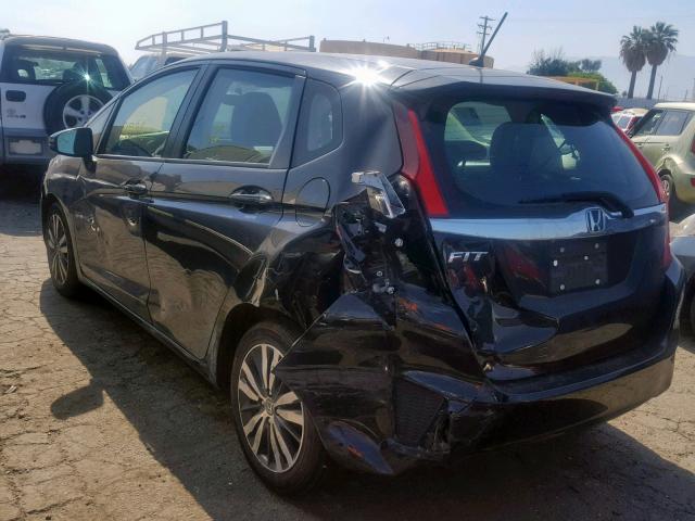 3HGGK5H89FM715706 - 2015 HONDA FIT EX BLACK photo 3