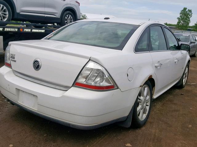 1MEHM42W68G625357 - 2008 MERCURY SABLE PREM WHITE photo 4