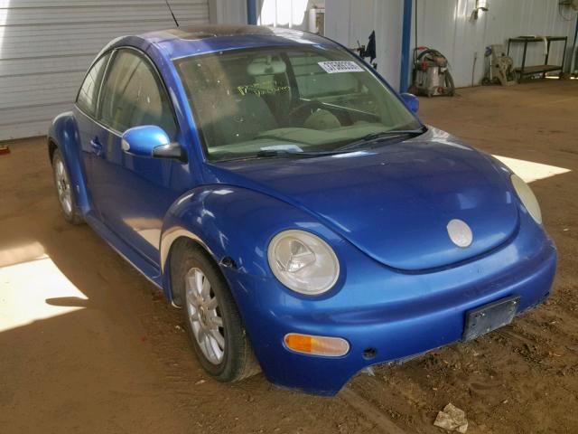 3VWCR31C14M418399 - 2004 VOLKSWAGEN NEW BEETLE ლურჯი ფოტო 1