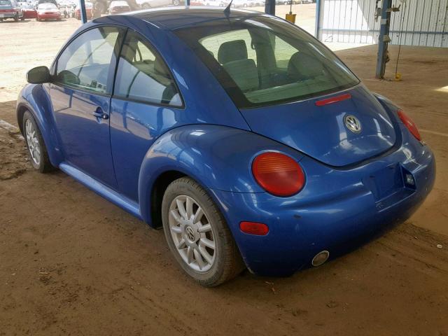 3VWCR31C14M418399 - 2004 VOLKSWAGEN NEW BEETLE ლურჯი ფოტო 3