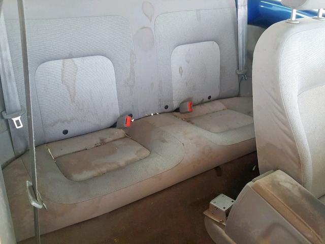 3VWCR31C14M418399 - 2004 VOLKSWAGEN NEW BEETLE ლურჯი ფოტო 6