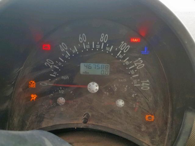 3VWCR31C14M418399 - 2004 VOLKSWAGEN NEW BEETLE ლურჯი ფოტო 8