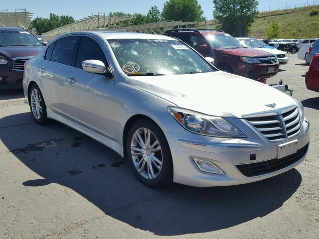 KMHGC4DD9CU196734 - 2012 HYUNDAI GENESIS 3. SILVER photo 1