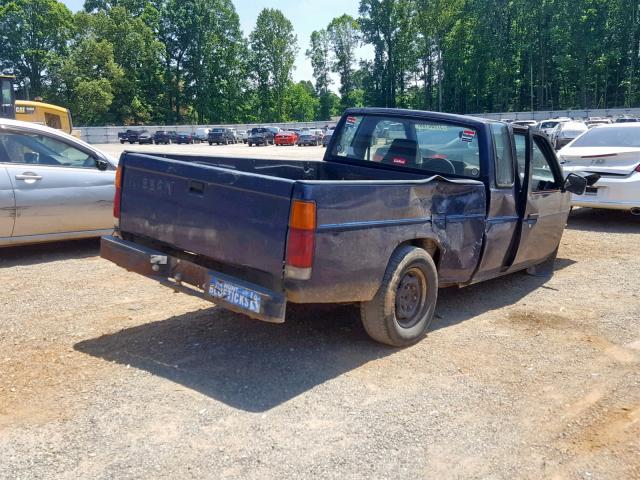 1N6SD16S1MC371696 - 1991 NISSAN TRUCK KING BLACK photo 4