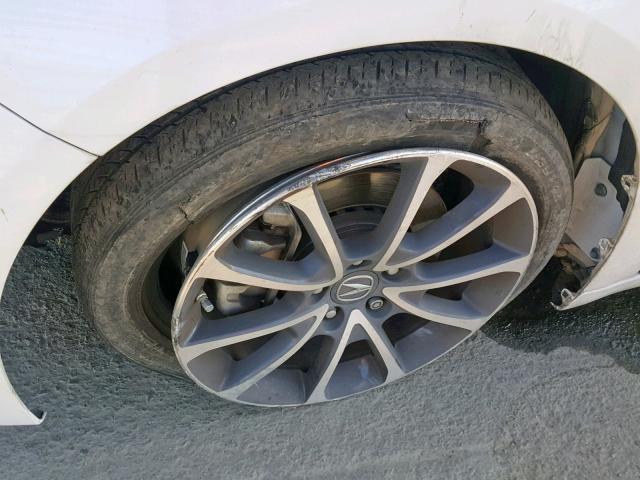 19UUB2F53GA001305 - 2016 ACURA TLX TECH WHITE photo 10