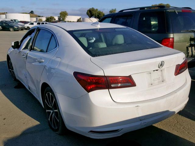 19UUB2F53GA001305 - 2016 ACURA TLX TECH WHITE photo 3
