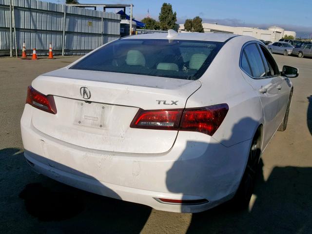 19UUB2F53GA001305 - 2016 ACURA TLX TECH WHITE photo 4
