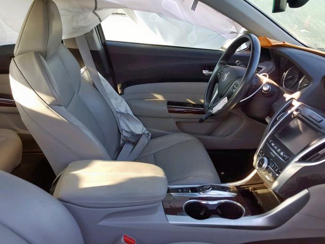 19UUB2F53GA001305 - 2016 ACURA TLX TECH WHITE photo 5
