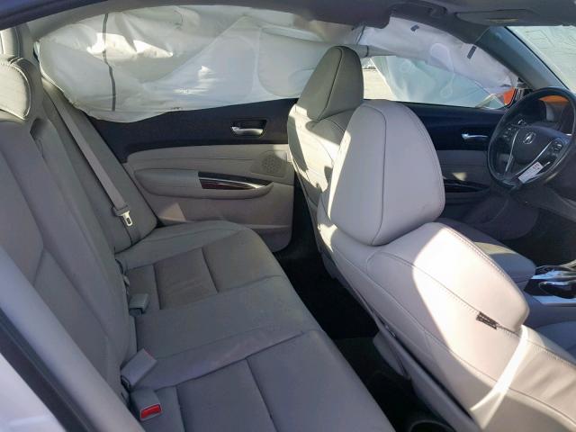 19UUB2F53GA001305 - 2016 ACURA TLX TECH WHITE photo 6