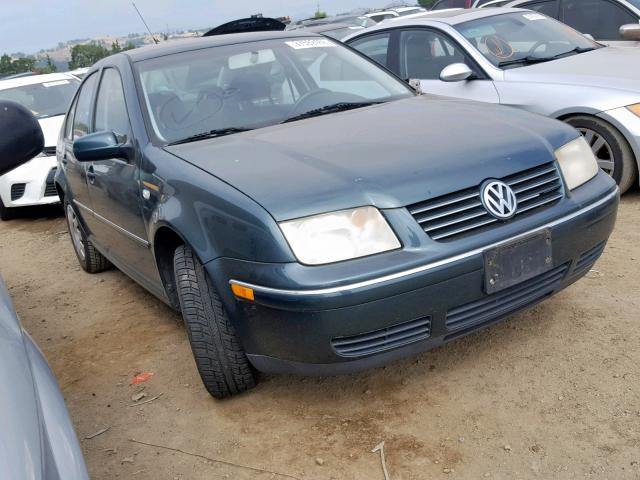 3VWRK69M84M114273 - 2004 VOLKSWAGEN JETTA GL GREEN photo 1