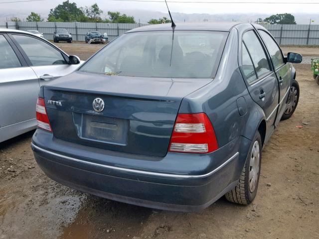 3VWRK69M84M114273 - 2004 VOLKSWAGEN JETTA GL GREEN photo 4