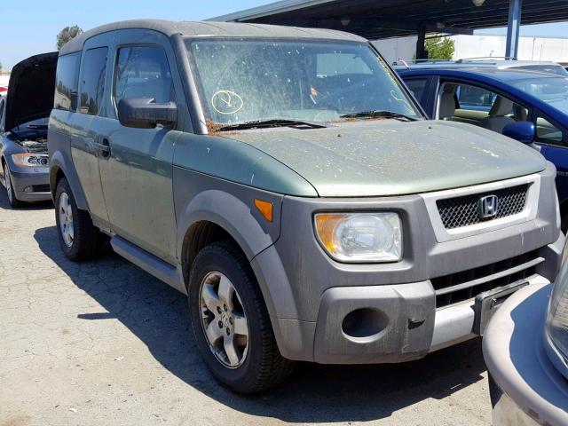 5J6YH28625L020590 - 2005 HONDA ELEMENT EX GREEN photo 1