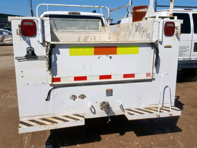 1FDWF30568ED00304 - 2008 FORD F350 SRW S WHITE photo 6