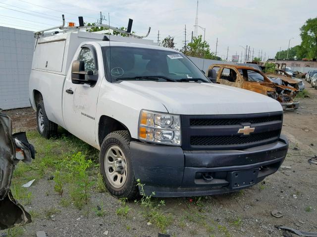 1GCEC14X18Z136168 - 2008 CHEVROLET SILVERADO WHITE photo 1