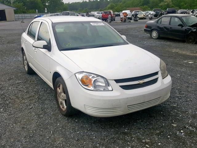 1G1AT58H197177513 - 2009 CHEVROLET COBALT LT WHITE photo 1