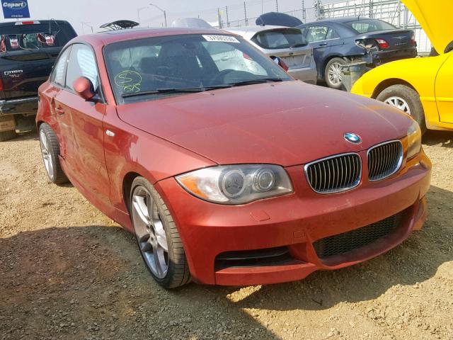 WBAUC73558VF22050 - 2008 BMW 135 I BROWN photo 1