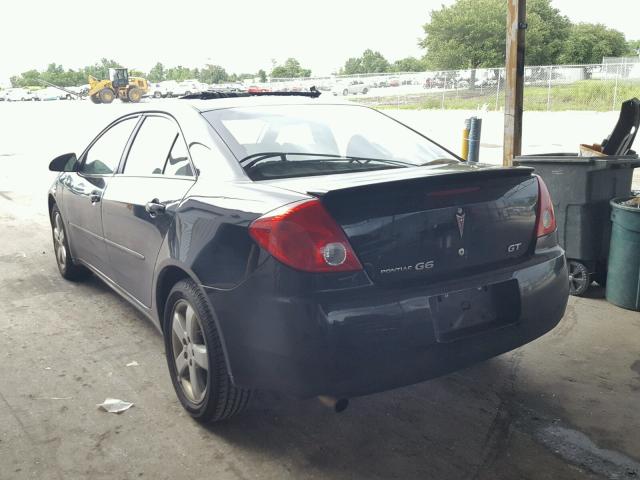 1G2ZH57N474207772 - 2007 PONTIAC G6 GT BLACK photo 3