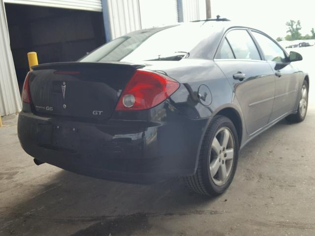 1G2ZH57N474207772 - 2007 PONTIAC G6 GT BLACK photo 4