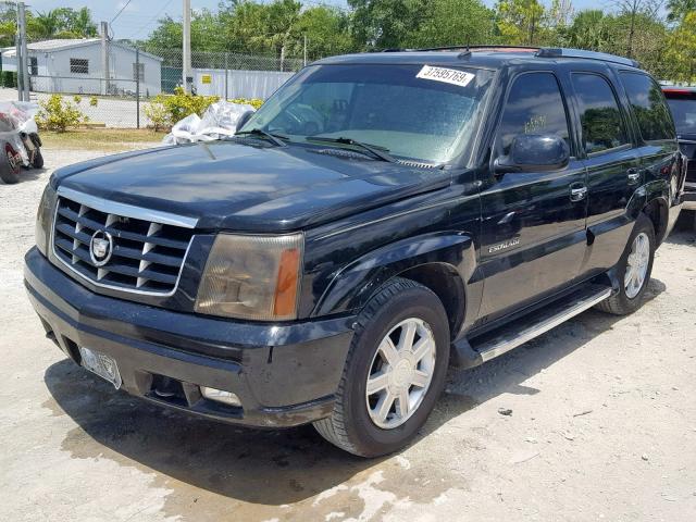 1GYEC63T73R306614 - 2003 CADILLAC ESCALADE L BLACK photo 2