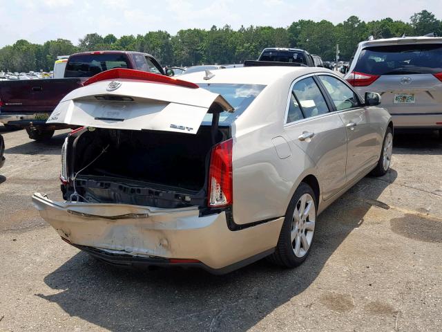 1G6AG5RX7D0140987 - 2013 CADILLAC ATS BEIGE photo 4