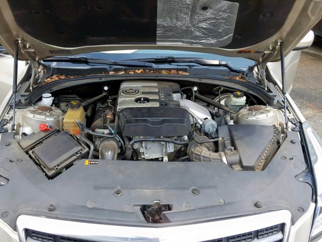 1G6AG5RX7D0140987 - 2013 CADILLAC ATS BEIGE photo 7