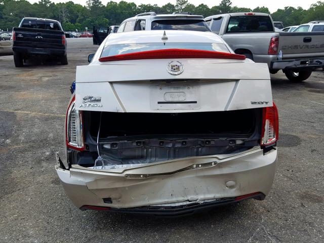 1G6AG5RX7D0140987 - 2013 CADILLAC ATS BEIGE photo 9