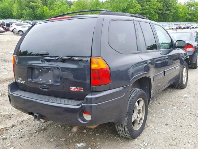 1GKDT13S232269299 - 2003 GMC ENVOY BLACK photo 4