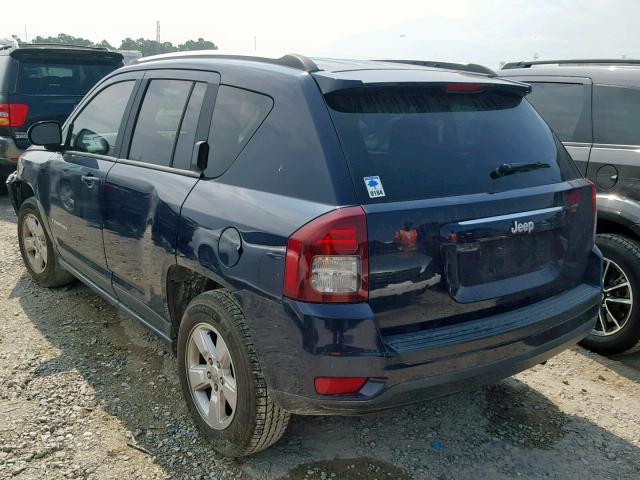 1C4NJCBA6ED720462 - 2014 JEEP COMPASS SP ლურჯი ფოტო 3