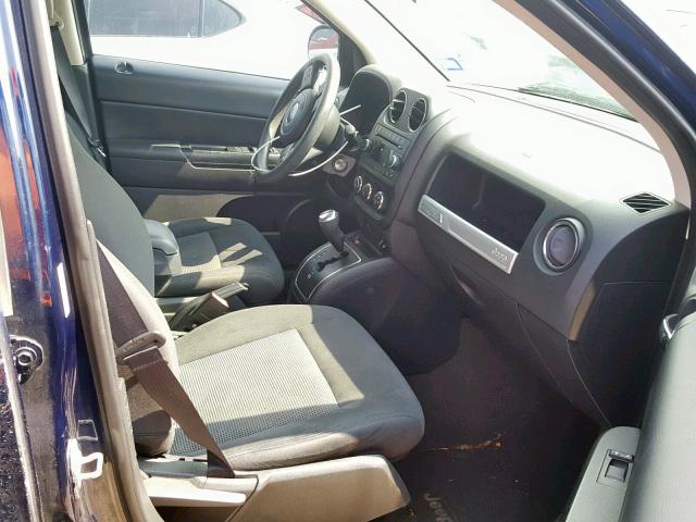 1C4NJCBA6ED720462 - 2014 JEEP COMPASS SP ლურჯი ფოტო 5