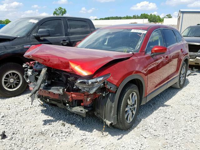 JM3TCACY9J0202095 - 2018 MAZDA CX-9 TOURI RED photo 2