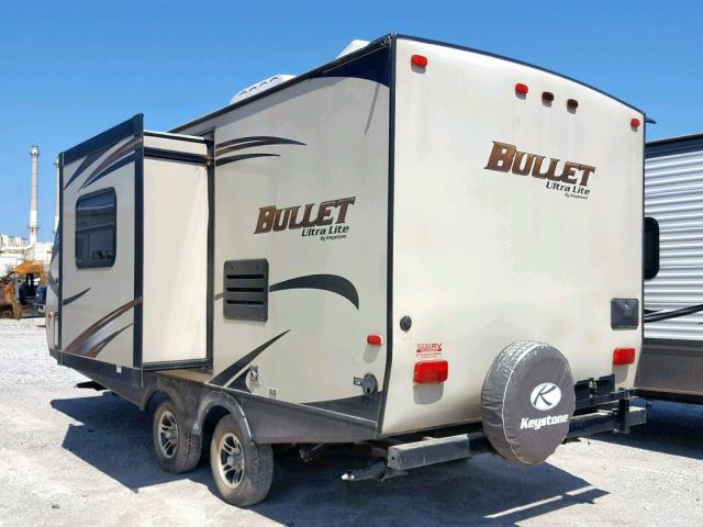 4YDT20720ED423611 - 2014 BULL TRAILER BEIGE photo 3