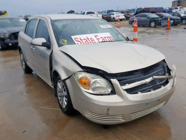 1G1AT58H897261568 - 2009 CHEVROLET COBALT LT TAN photo 1