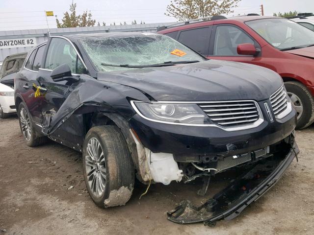 2LMTJ8LRXGBL28134 - 2016 LINCOLN MKX RESERV BLACK photo 1