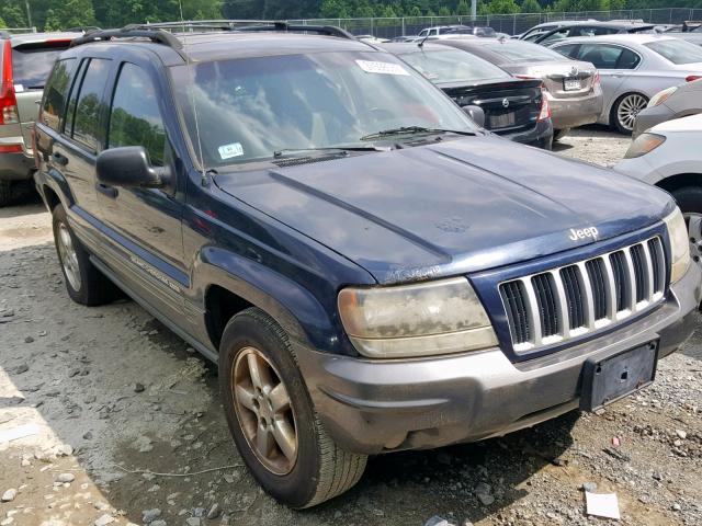 1J4GW48J44C336797 - 2004 JEEP GRAND CHER BLUE photo 1