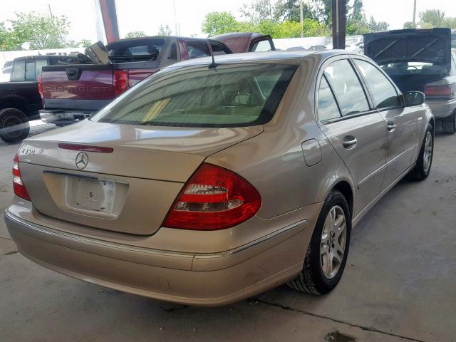 WDBUF56J86A801998 - 2006 MERCEDES-BENZ E 350 GOLD photo 4