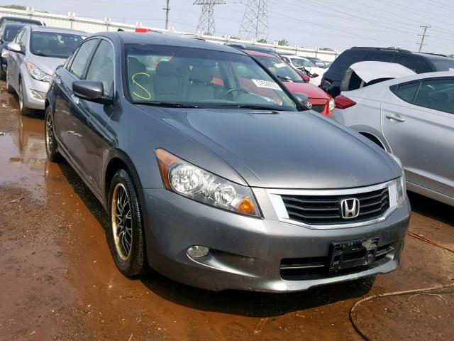 1HGCP36879A022903 - 2009 HONDA ACCORD EXL GRAY photo 1