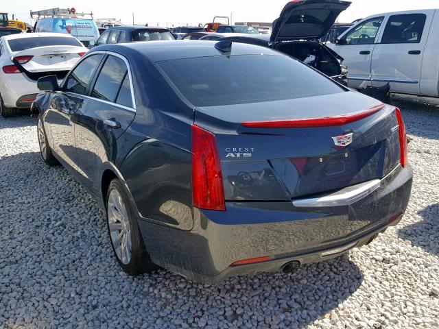 1G6AB5SXXH0175165 - 2017 CADILLAC ATS LUXURY GRAY photo 3