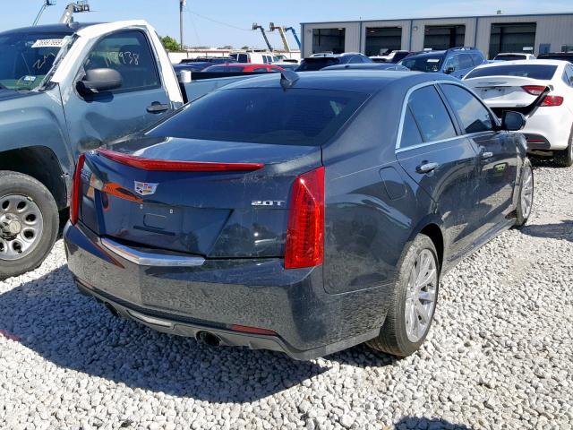 1G6AB5SXXH0175165 - 2017 CADILLAC ATS LUXURY GRAY photo 4