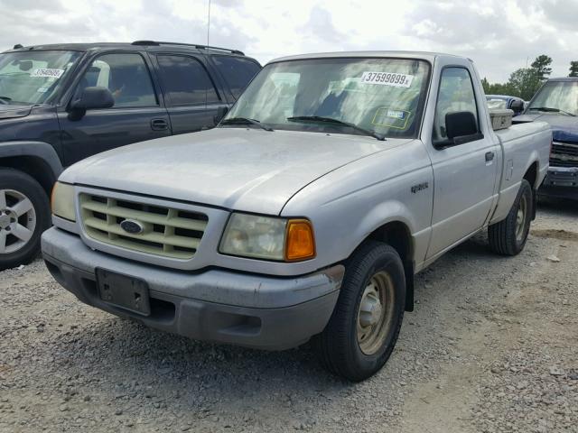 1FTYR10U32PA07195 - 2002 FORD RANGER SILVER photo 2