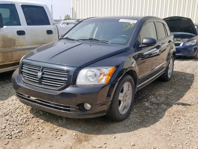 1B3HB48BX8D764552 - 2008 DODGE CALIBER SX BLACK photo 2