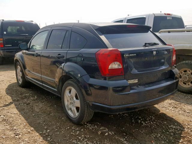 1B3HB48BX8D764552 - 2008 DODGE CALIBER SX BLACK photo 3