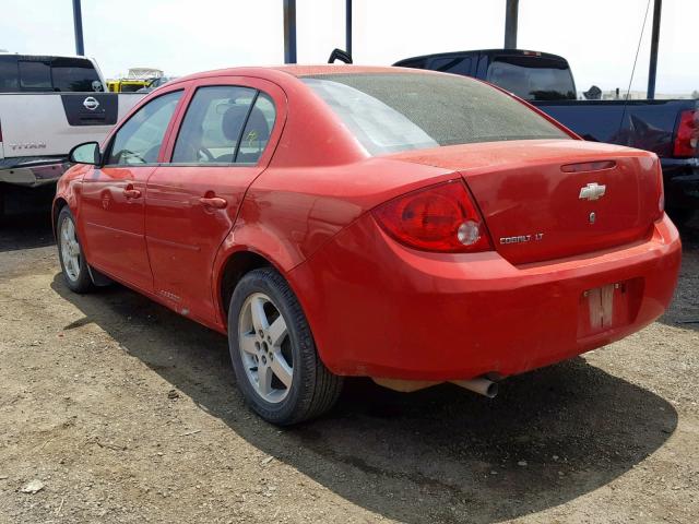 1G1AF5F53A7222312 - 2010 CHEVROLET COBALT 2LT RED photo 3