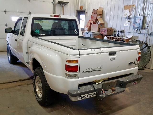 1FTZR15V0XPB99432 - 1999 FORD RANGER SUP WHITE photo 3