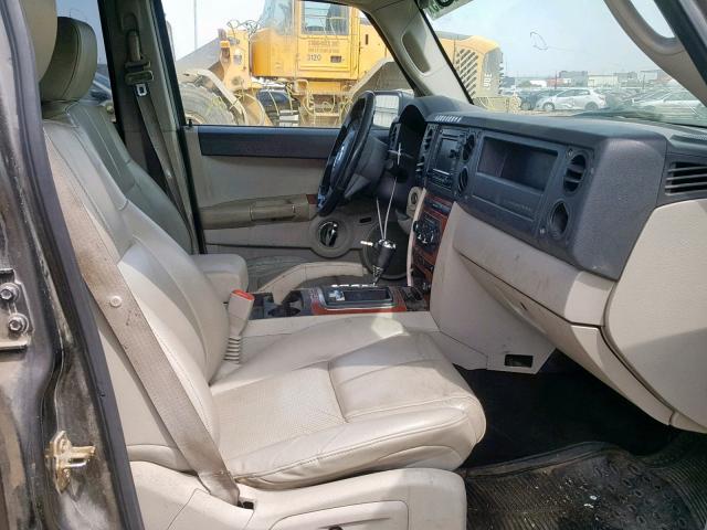 1J8HG58226C170362 - 2006 JEEP COMMANDER 黑色 照片 5