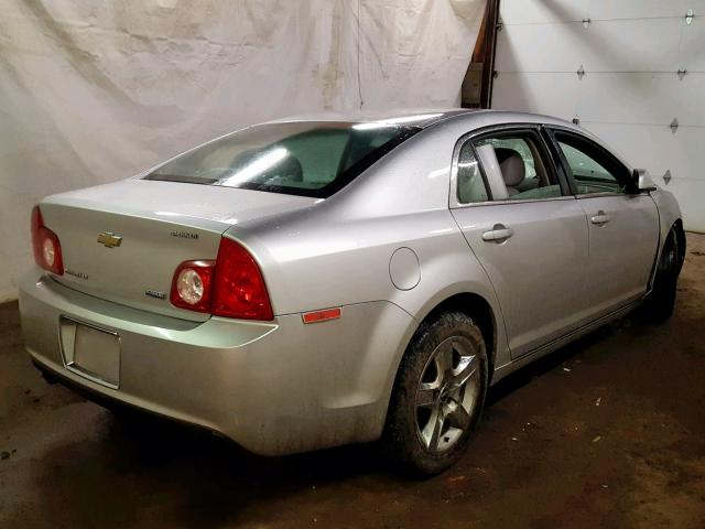 1G1ZC5E06A4103382 - 2010 CHEVROLET MALIBU 1LT 银色 照片 4