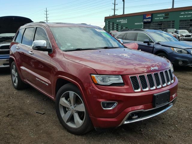 1C4RJFCG4EC530686 - 2014 JEEP GRAND CHER RED photo 1