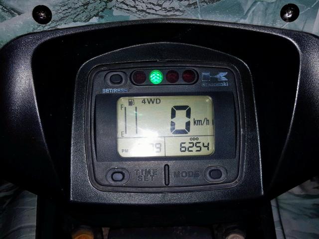 JKAVFEG168B504031 - 2008 KAWASAKI KVF650 G GREEN photo 8