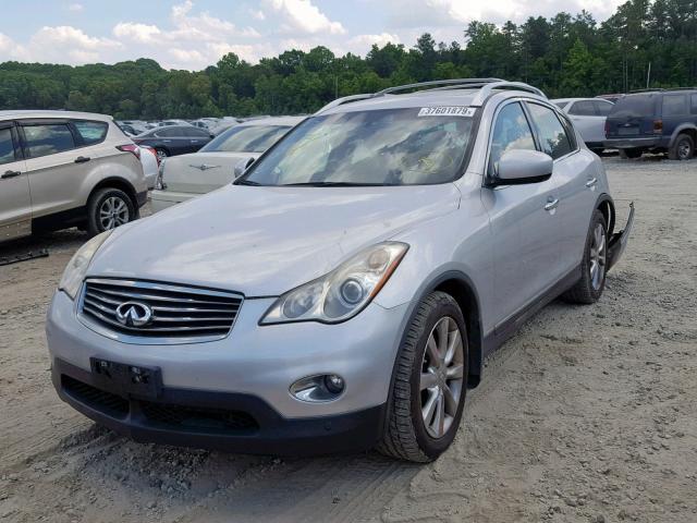 JNKAJ09F38M362187 - 2008 INFINITI EX35 BASE Gümüş foto 2