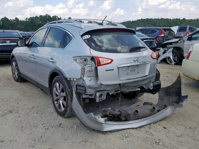 JNKAJ09F38M362187 - 2008 INFINITI EX35 BASE Gümüş foto 3